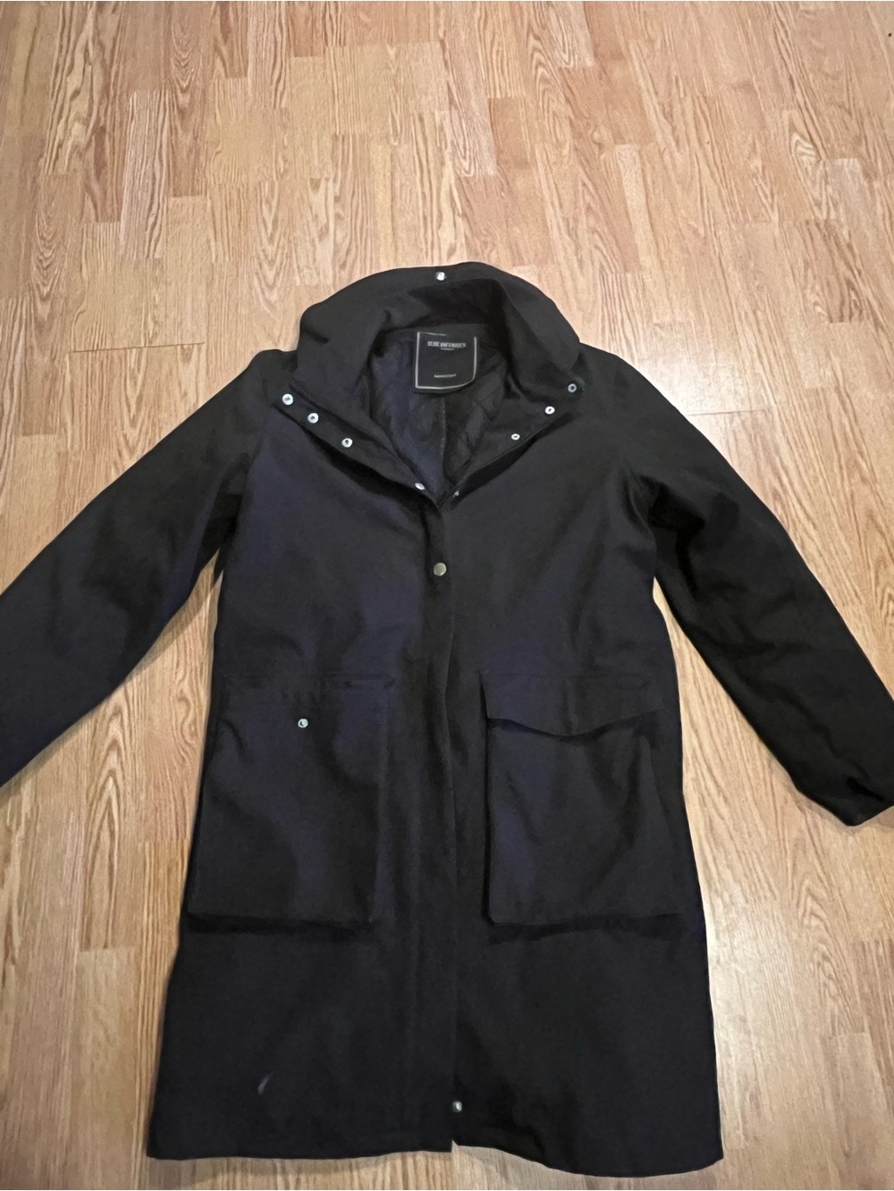 Ilse Jacobsen Women’s Black Long Trench Coat